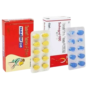 Tadalafil and Sildenafil tablets combo