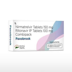 Paxobrook Nirmatrelvir 150mg and Ritonavir 100mg Combipack by Healing Pharma